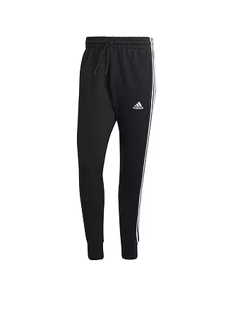 ADIDAS | Pantalón de chándal para hombre Essentials French Terry con puños cónicos y 3 rayas |